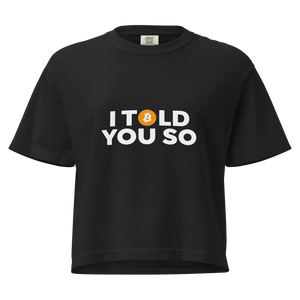 'I Told You So'