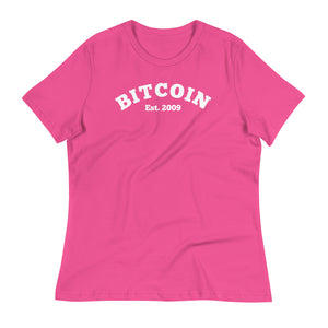 Est. 2009 Women's Relaxed Tee - lifestyle view