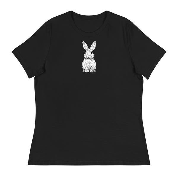White Rabbit Women's Relaxed T-Shirt - front view