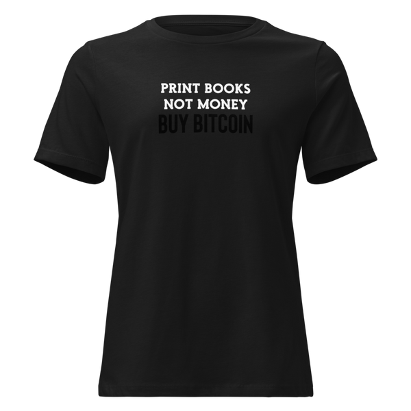Print Books Not Money
