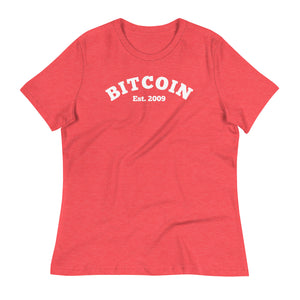 Est. 2009 Women's Relaxed Tee - side view