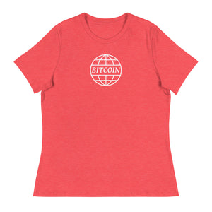 SWIFT Bitcoin Women's Relaxed T-Shirt - lifestyle view