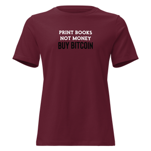 Print Books Not Money