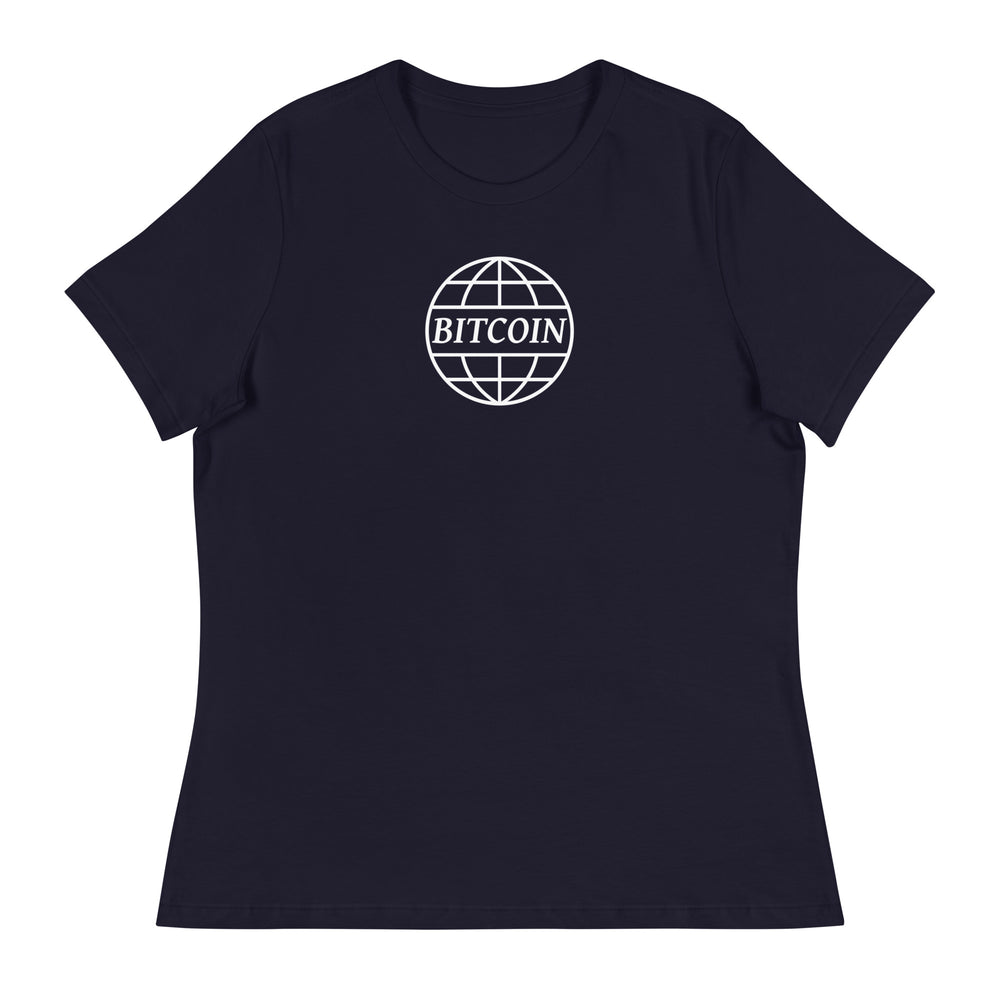 SWIFT Bitcoin Women's Relaxed T-Shirt - front view