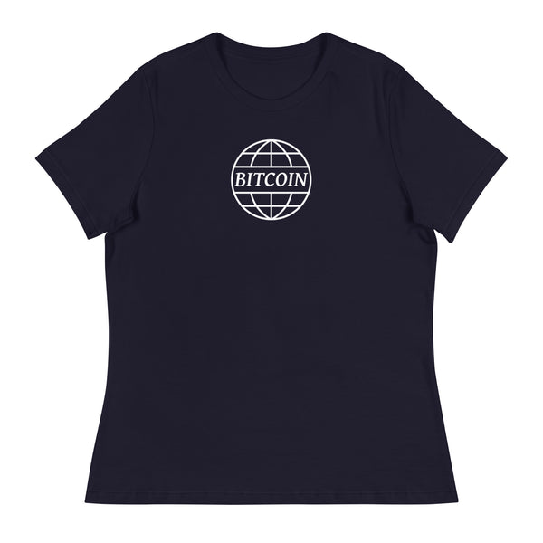 SWIFT Bitcoin Women's Relaxed T-Shirt - front view