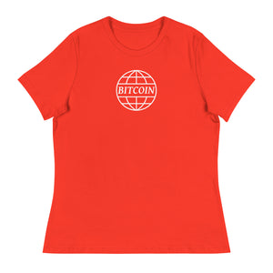 SWIFT Bitcoin Women's Relaxed T-Shirt - side view
