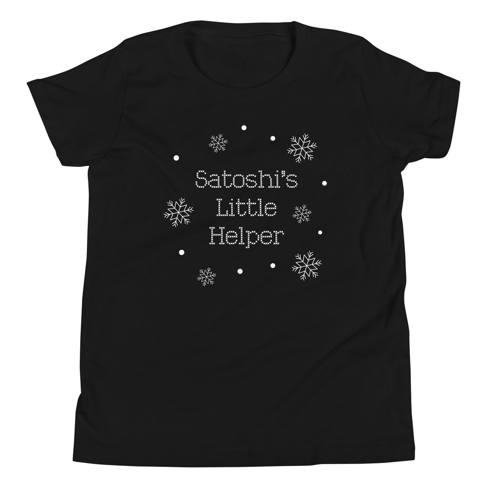 Satoshi's Little Helper Youth Tee - front view